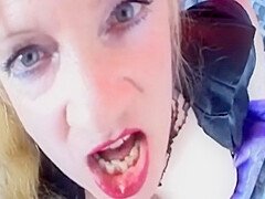 Bea Dumas – French Milf In Latex Got Fucked In Her Face