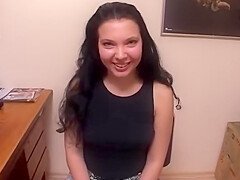 Lucy Does A Gangbang Later, But First She Blows