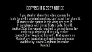 Maxine X Gets On Sex Toy For Pussy Vibrations! Scott Rhodes Got Lucky!