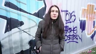 Slim Czech Teen 18+ Stefani Jameson With Saggy Tits Pick Up For First Casting Fuck