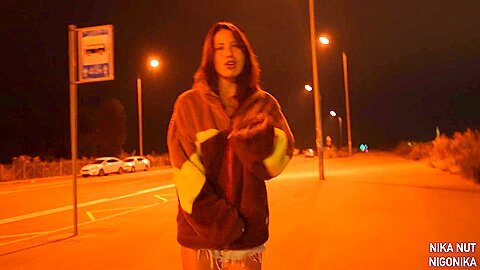 This Is Trash – In Search Of A Millionaire In The Ghetto – Blowjob In A Vacation Point At Night Exclusive Nigonika 2024