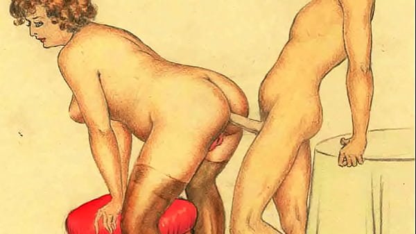 vintage erotic drawings