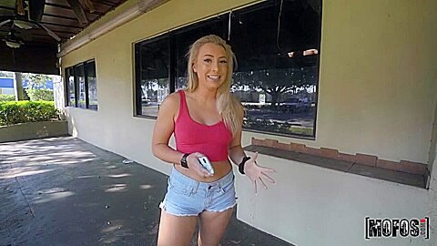 Hottie Has Nowhere To Go With Aubrey Thomas