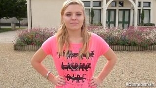 Outdoor Fuck With Blonde French Girl – Sindy Lova Trimmed-pussy