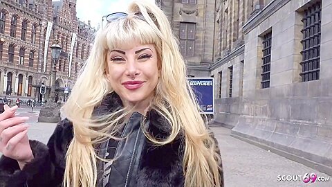 Real Dutch Gal Kitana Coarse Anal Screw At Street Pickup Casting
