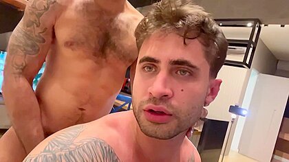 Milking The Faggot Ass Without A Condom
