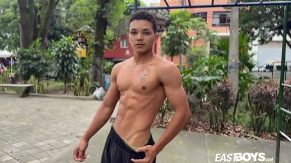 Sexy Teen 18+ Latino Hunk Oil Worship